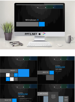 黑色win8风格商务PPT模板免费.ppt[共8张]