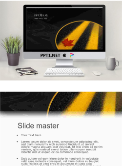 艺术马路PPT模板.ppt[共2张]